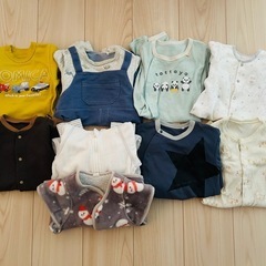 ベビー服　50-60 70-80 男の子　肌着　ロンパースの画像
