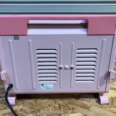 ニコニコファンヒーター 電気ストーブの画像