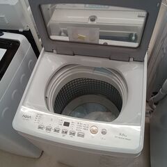 リユースのサカイ栃木店★ジモティ割あり★ AQUA 洗濯機 AQW-S5R 5.0kg 25年製 動作確認／クリーニング済み TC11545の画像