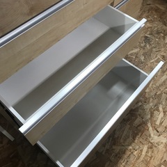 ジャングルジャングル貝塚店　古賀家具　ハーフレンジボード　レンジ台　ハーフ　ナチュラル　ソフトクローズ　貝塚市　二色浜　リサイクルショップの画像