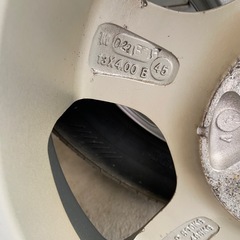 【美品】13インチアルミホイールの画像