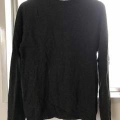 COMME CA ISM  グレーニットセーター　 ラム毛100% サイズ2表記、Mの画像