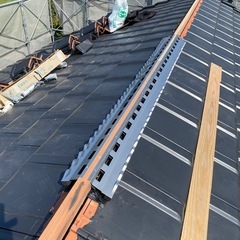 屋根工事　応援