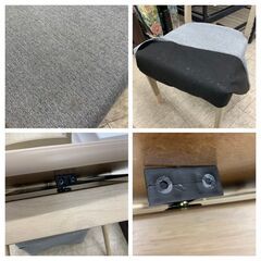 【ジモティー割引で最大15％OFF⭐️】コタツテーブル 椅子二脚セットの画像