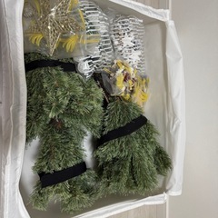 【美品】𝐋𝐎𝐖𝐘𝐀 ロウヤ クリスマスツリー120cm オーナメント/IKEA収納ケース付の画像