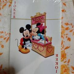 ミッキーミニートランプ　未開封　昭和レトロ　コレクションの画像