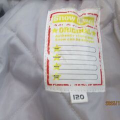 子供用　スキーウェア中古品です。120の画像