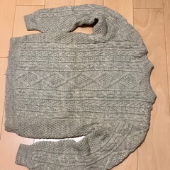 手編みセーター①の画像