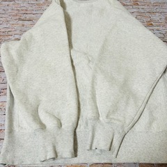 【ユニセックス・GU】あったか裏起毛　スウェット　長袖　XL 男女兼用の画像