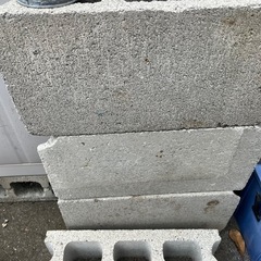 コンクリートブロック　色々の画像