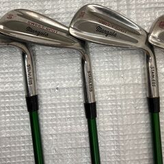 ij6163A ゴルフバッグ② クラブ アイアン 9本 SWEET SPOT Marquis CUSTOM MADE 3-9番 MODECの画像