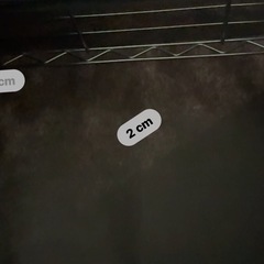 ハンガーラックカバー付きの画像