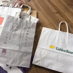 【引き取り限定。置き配。越前市】紙袋　大量セットの画像
