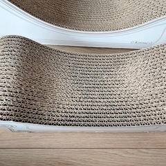 カリカリーナ　猫　爪とぎ　スツールセットの画像