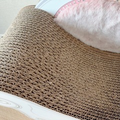 カリカリーナ　猫　爪とぎ　スツールセットの画像