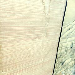 旧家蔵出し 大きな屏風 パーテーション 絵画 古道具 現状品 詳細不明の画像