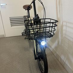 『配送可』ＰＥＬＴＥＣＨペルテック ＴＤＮ－２１２Ｌ折りたたみ電動アシスト自転車の画像