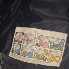 MONCLER ブラック ダウンジャケットの画像