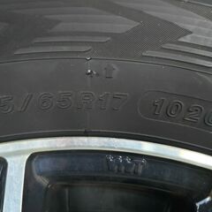 スタッドレスタイヤ　iceGUARD SUV G075  225/65R17 ４本ホイールセットの画像