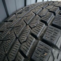 スタッドレスタイヤ　iceGUARD SUV G075  225/65R17 ４本ホイールセットの画像