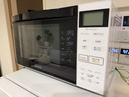 極美品】 2022年製 オーブンレンジ18L MO-F1810-W ホワイト