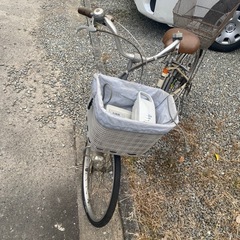 電動アシスト自転車　白　ホワイト　ブリヂストン　light　の画像