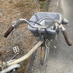 電動アシスト自転車　白　ホワイト　ブリヂストン　light　の画像