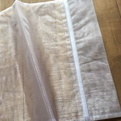 【引き取り限定。置き配。越前市】透明なメッシュ袋　大量の画像