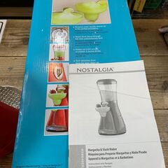 NOSTALGIA ミキサー  Margarita & Slush Maker 箱付き 中古美品 動作確認の画像
