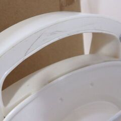 アイリスオーヤマ  ミニオイルヒーター KOH-50M ホワイト（-w） 2017年製 通電OK■No.3729の画像