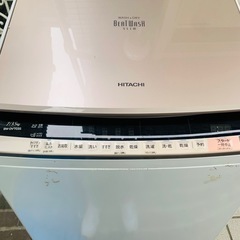 2018年製　日立　ビートウォッシュ　洗濯機の画像