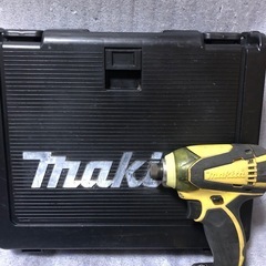 マキタ18vインパクトドライバTD146D中古美品オリジナルハウジングの画像