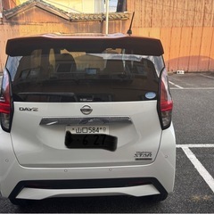 ニッサンDAYSハイウエスターXターボ　冬用タイヤ(ホイール付き)付きの画像