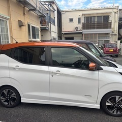 ニッサンDAYSハイウエスターXターボ　冬用タイヤ(ホイール付き)付きの画像