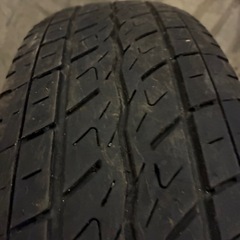 ハイエース スチールホイール 夏タイヤ 4ほん本の画像