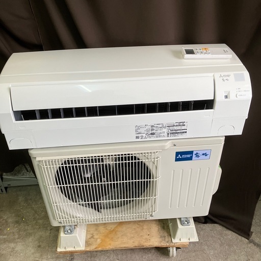 取付込、保証付、三菱2024年2.2KW6畳用