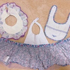 ANNA SUI アナスイ　スタイ　エプロン　ドレス　ベビードレスの画像