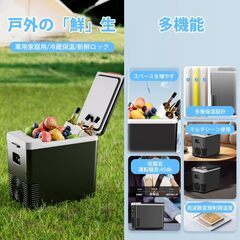 【未開封品 / HANSHUMY】家庭&車載両用 小型 電子 保温 保冷ボックスの画像