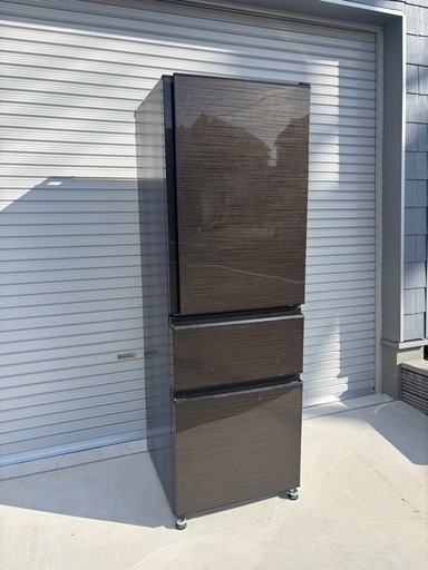 三菱電機 MITSUBISHI 冷蔵庫 CD 2019年製　シリーズ MR-CD40BKE-BR 401L 3ドア 右開きタイプ 冷凍冷蔵庫 ブラウン mw0815