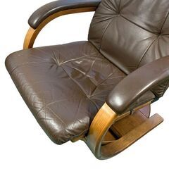 富士ファニチア リクライニングチェア パーソナルチェア ハイバックチェア 家具 椅子 札幌 東区の画像