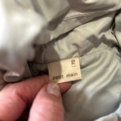 70サイズpetit mainアウターの画像
