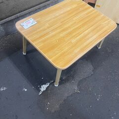 リサイクルショップどりーむ荒田店　No5250 折りたたみテーブル　ミニサイズ　コンパクト　の画像