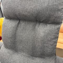 【ジモティー割あり】【ジャングル守口店】肘連動座椅子　ニトリ　NテリーGY　座椅子　グレーの画像