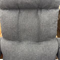 【ジモティー割あり】【ジャングル守口店】肘連動座椅子　ニトリ　NテリーGY　座椅子　グレーの画像