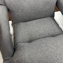【ジモティー割あり】【ジャングル守口店】肘連動座椅子　ニトリ　NテリーGY　座椅子　グレーの画像