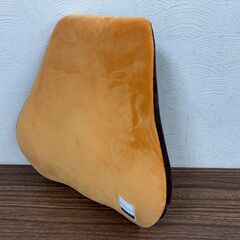 【お売りします】LBC もちさら座椅子クッション 低反発クッション ブラウン系 オレンジ系の画像