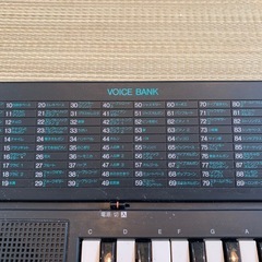 ヤマハキーボード　ACアダプター付きの画像