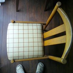 椅子　さしあげます。の画像