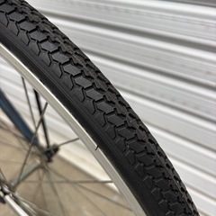 【整備士による点検済み】　☆前後新古タイヤ☆   　24インチLEDダイナモライト軽快車　防犯登録料込価格︎‼︎の画像