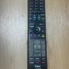 自宅引き取りSHARP液晶テレビLC-32D10の画像